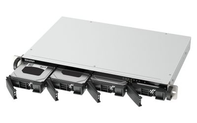 QNAP TS-433eU NAS Rack (1U) Cortex-A Cortex-A55 4 GB 0 TB QNAP Turbo System Black_5