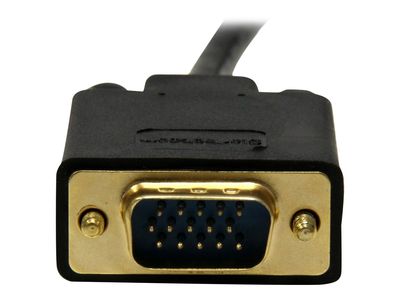 StarTech.com 1,8m Mini DisplayPort auf VGA Kabel - mDP auf VGA Adapter/ Konverter bis zu 1920x1200 - St/St - Schwarz - Videokonverter - Schwarz_3