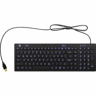 KeySonic Keyboard KSK-6031INEL-B - Black_1