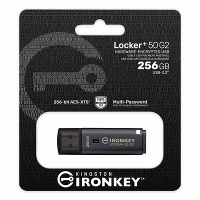 Stick Kingston IronKey Locker+50 G2 256GB secure_4