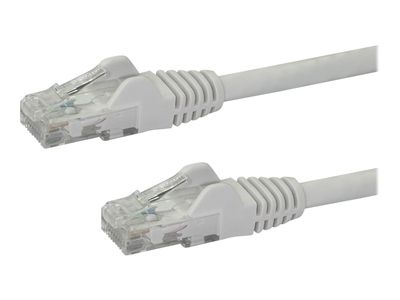 StarTech.com 10m CAT6 Ethernet Cable - White Snagless Gigabit CAT 6 Wire - 100W PoE RJ45 UTP 650MHz Category 6 Network Patch Cord UL/TIA (N6PATC10MWH) - patch cable - 10 m - white_1