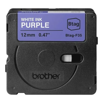Brother BTAG-F35 - label tape - 1 cassette(s) - Roll (1.2 cm x 4 m)_2