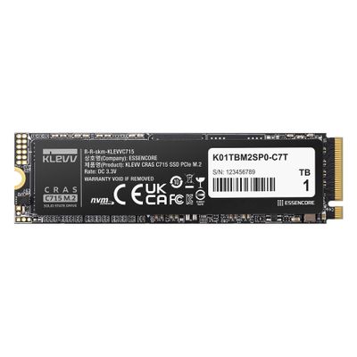 KLEVV SSD C715 - 1 TB - M.2 2280 - PCIe 3.0 x4 NVMe_thumb