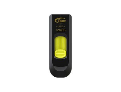 Team Group TMUC145128G USB flash drive 128 GB USB Type-A 3.2 Gen 1 (3.1 Gen 1) Black, Yellow_thumb
