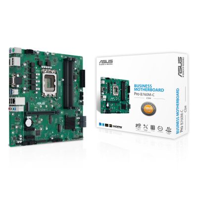 ASUS Mainboard Pro B760M-C-CSM - micro ATX - Socket LGA1700 - Intel B760_4