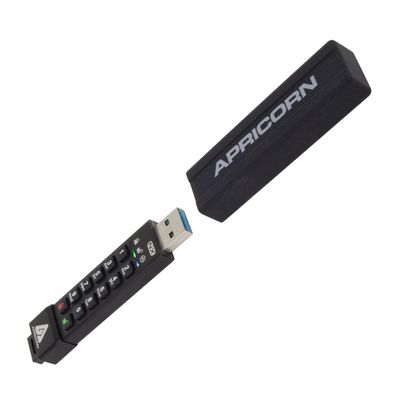 Apricorn USB flash drive Aegis Secure Key 3NX - USB 3.2 Gen 1 - 8 GB - black_3