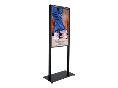 HAGOR Floorstand OM55N-D - stand - for flat panel - black_thumb