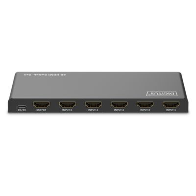 DIGITUS DS-55332 - video/audio switch - 4K - 5 x 1_3
