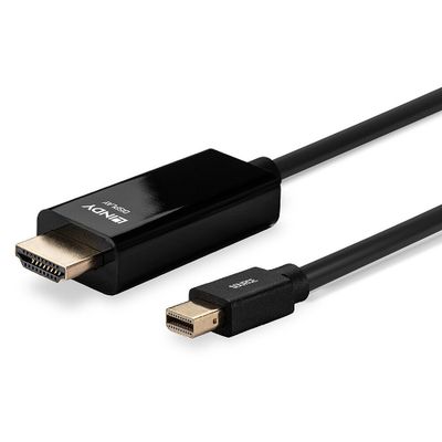 Lindy 36928 Videokabel-Adapter 3 m Mini DisplayPort HDMI Typ A (Standard) Schwarz_5