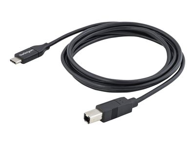 StarTech.com 2m 6ft USB C to USB B Cable - USB 2.0 - USB Type C Printer Cable M/M - USB 2.0 Type-C to Type-B Cable (USB2CB2M) - USB Typ-C-Kabel - 2 m_thumb