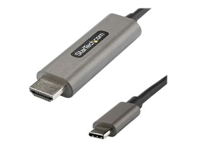 StarTech.com 13ft (4m) USB C to HDMI Cable 4K 60Hz with HDR10, Ultra HD USB Type-C to 4K HDMI 2.0b Video Adapter Cable, USB-C to HDMI HDR Monitor/Display Converter, DP 1.4 Alt Mode HBR3 - Thunderbolt 3 Compatible (CDP2HDMM4MH) - adapter cable - HDMI / USB_thumb