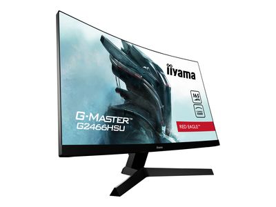 iiyama LED Curved-Display G-MASTER Red Eagle G2466HSU-B1 - 60 cm (23.6") - 1920 x 1080 Full HD_3