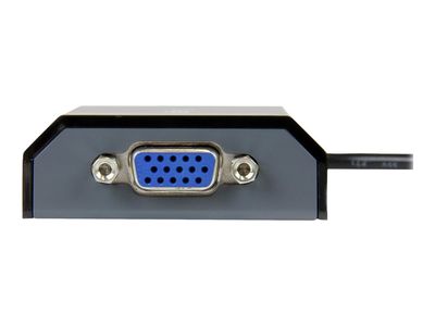 StarTech.com USB to VGA Adapter - 1920x1200 - External Video & Graphics Card - Dual Monitor - Supports Mac & Windows and Mirror & Extend Mode (USB2VGAPRO2) - external video adapter - DisplayLink DL-195 - 16 MB - black_4