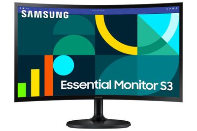 Samsung Curved Monitor S3 S36GD - 61 cm (24") - 1920 x 1080 Full HD_thumb