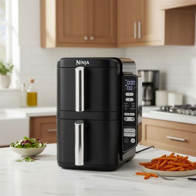 Ninja Double Stack 2-Ebenen Heißluftfritteuse 7,6 L - SL300EU_5