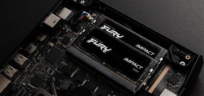 Kingston RAM FURY Impact - 64 GB (2 x 32 GB Kit) - DDR4 3200 SO-DIMM CL20_8