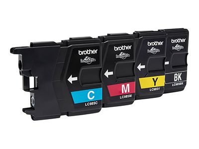 Brother Tintenpatronen LC-985 Value Pack - 4er Pack - Schwarz, Cyan, Gelb, Magenta_3