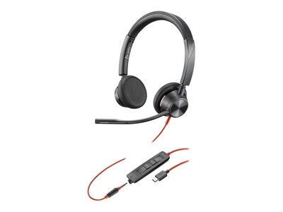 HP Poly Blackwire 3325 - headset - 3.5 mm jack, USB-C_2