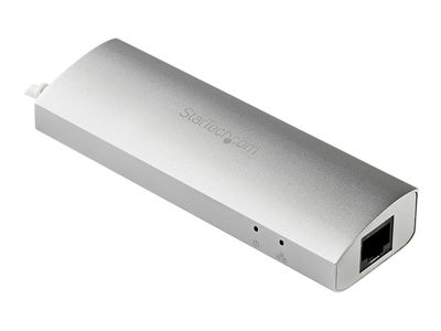StarTech.com 3 Port mobiler USB 3.0 Hub plus Gigabit Ethernet - Aluminium USB Hub mit Gigabit Ethernet Adapter - Hub - 3 Anschlüsse_4