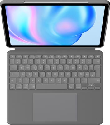 Logitech Combo Touch QWERTZ German Smart Connector Grey_11