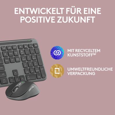 Logitech Tastatur und Maus Set Signature Slim Combo MK950 - Grafit_9