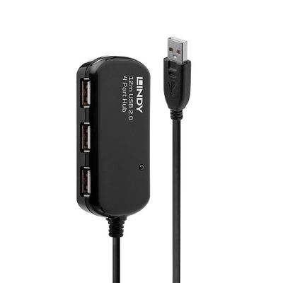 Lindy 42783 Schnittstellen-Hub 480 Mbit/s Schwarz_thumb