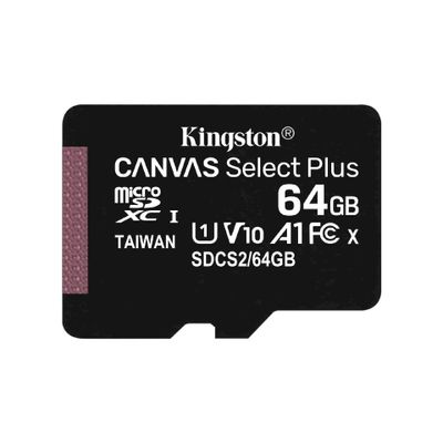 Kingston Canvas Select Plus - flash memory card - 64 GB - microSDXC UHS-I_4