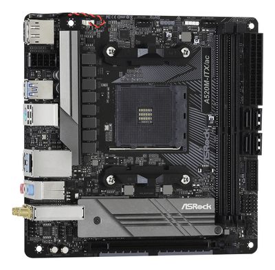 ASRock Mainboard A520M-ITX/ac - Mini-ITX - Socket AM4 - AMD A520_4