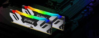 Kingston RAM FURY Renegade RGB - 16 GB - DDR5 6400 DIMM CL32_5