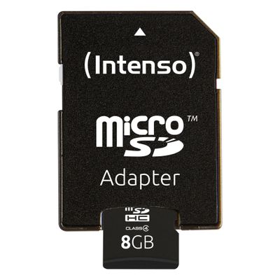 Intenso - flash memory card - 8 GB - SDHC_2