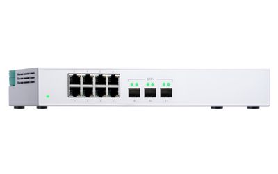 QNAP QSW-308S network switch Unmanaged Gigabit Ethernet (10/100/1000) White_5