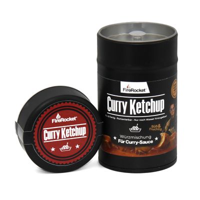 FireRocket 170g Dose Curry Ketchup Gewürzmischung Instant-Currysauce Currywurstmann Marken-Edition_4