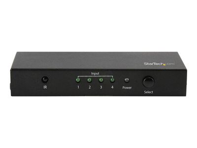 StarTech.com HDMI 2.0 Switch - 4 Port - 4K 60Hz - HDMI Automatic Video Switch Box - Multi Port Hub w/ 1 In 4 Out Functionality (VS421HD20) - video/audio switch - 4 ports_2