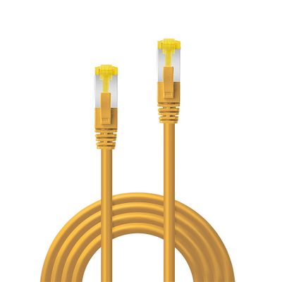 Lindy 47662 Netzwerkkabel Gelb 1 m Cat7 S/FTP (S-STP) Rund_2