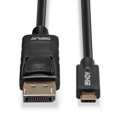 Lindy 43305 Videokabel-Adapter 5 m USB Typ-C DisplayPort Schwarz_4
