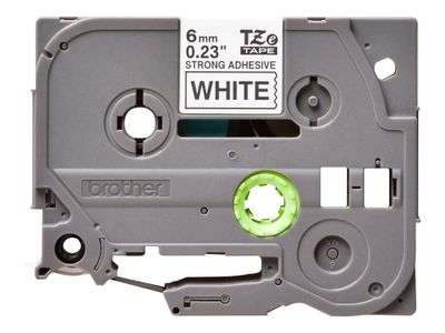 Brother laminated tape TZe-S211 - Black on white_2