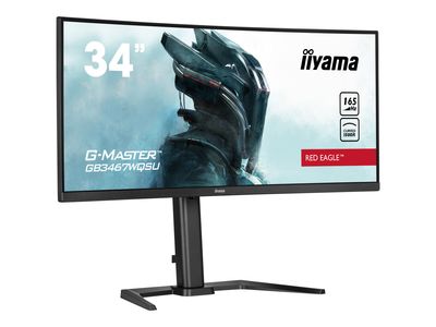 Iiyama Curved Monitor G-Master GB3467WQSU-B5 - 86.4 cm (34") - 3440 x 1440 WQHD_5