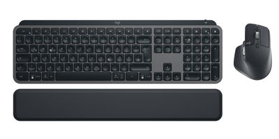 Logitech MX Keys Combo For Business Gen 2 keyboard Mouse included Office RF Wireless + Bluetooth QWERTZ German Graphite_2