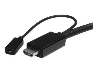 StarTech.com USB-C, HDMI oder Mini DisplayPort auf HDMI Konverterkabel - 2m - USB Typ-C HDMI oder Mini DP zu HDMI Adapter - Videoschnittstellen-Converter - Mini DisplayPort / HDMI / USB - 2 m_3