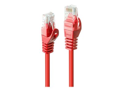 Cable Lindy Cat6 U/UTP 10m Red_2