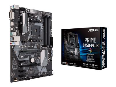 ASUS PRIME B450-PLUS - Motherboard - ATX - Socket AM4 - AMD B450_1