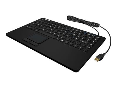 KeySonic Tastatur mit Touchpad KSK-5230IN - Schwarz_1