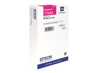 Epson T7543 - XXL size - magenta - original - ink cartridge_thumb