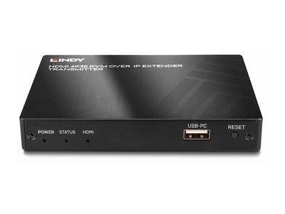 LINDY KVM over IP Extender, Transmitter - KVM/Infrarot-Extender - 1GbE, HDMI_2