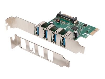 DIGITUS - USB adapter - PCIe 2.0 - USB 3.0 x 4_2