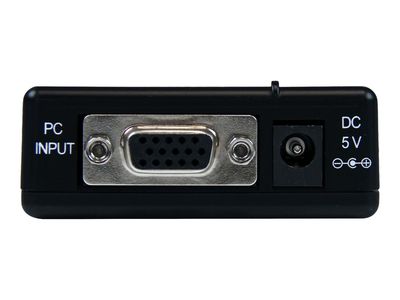 StarTech.com VGA auf Composite oder S-Video Konverter / Adapter bis zu max. 1600x1200 - Videokonverter - Schwarz_5