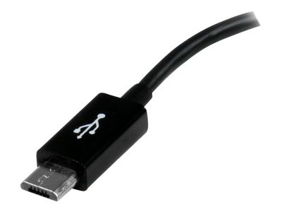StarTech.com 5in Micro USB to USB OTG Host Adapter - Micro USB Male to USB A Female On-The-GO Host Cable Adapter (UUSBOTG) - USB-Adapter - USB bis Micro-USB Typ B - 12.7 cm_3