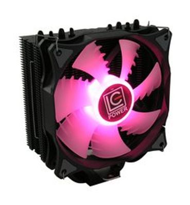 LC-Power LC-CC-120-RGB Computerkühlsystem Prozessor Kühler 12 cm Schwarz, Weiß_2