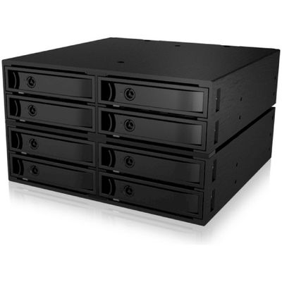 ICY BOX storage enclosure IB-228MSK - 2 x 5.25" - 2 x mini SAS_3