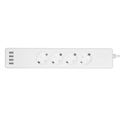 Smart Home Logilink Wi-Fi Outlet Strip 4Port + USB_1
